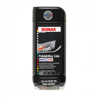 Sonax 296.100 Polish & Wax Black 500 Ml